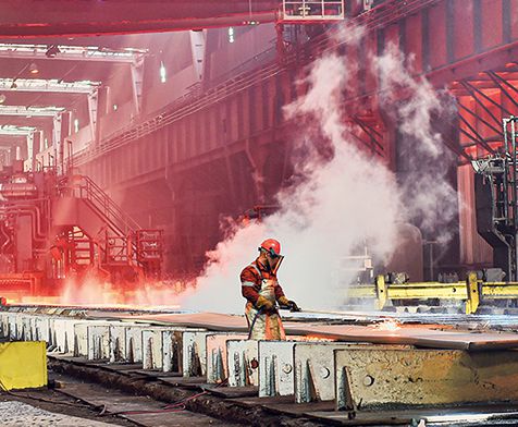 การผลิตเหล็ก